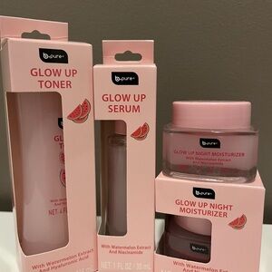 Glow Up Skincare Set - Pink